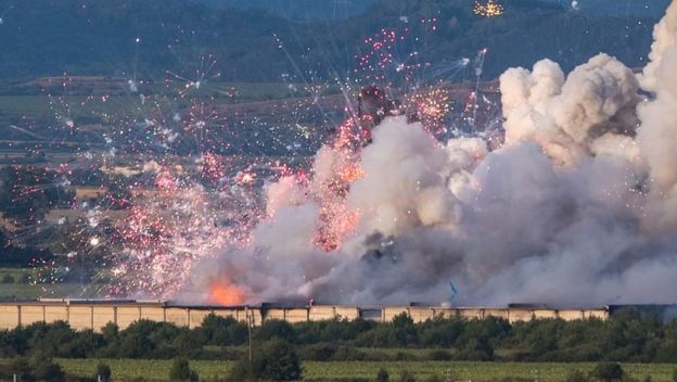 Eksplozija skladišta vatrometa u Bugarskoj