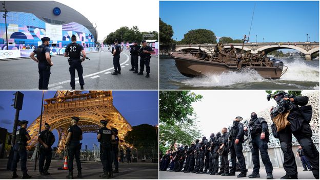 Francuske snage sigurnosti u Parizu
