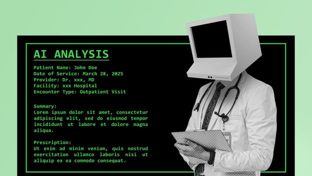 AI liječnik, ilustracija