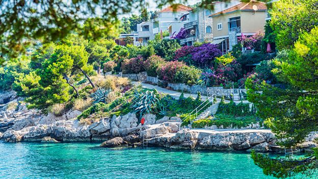 Apartman na moru, ilustracija