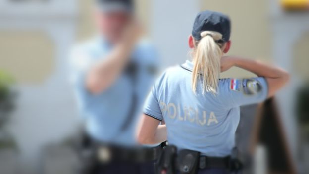 Policajka, ilustracija