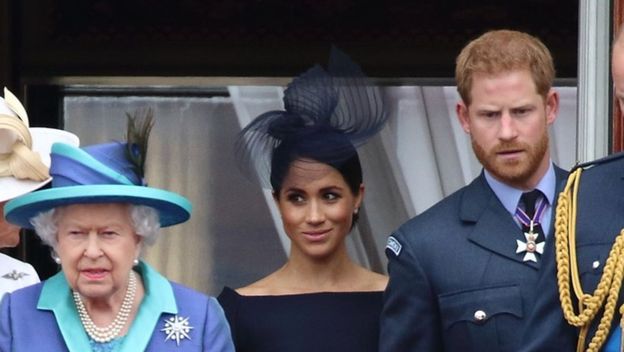 Meghan Markle, princ Harry, kraljica Elizabeta