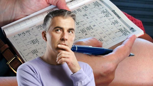 Rješavanje križaljke i razmišljanje