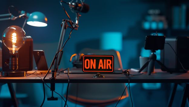 Studio za snimanje, ilustracija