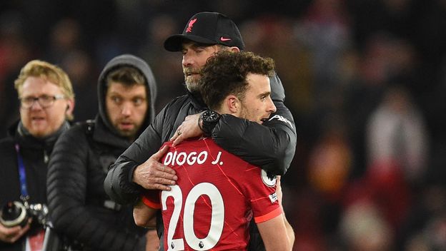 Jurgen Klopp i Diogo Jota