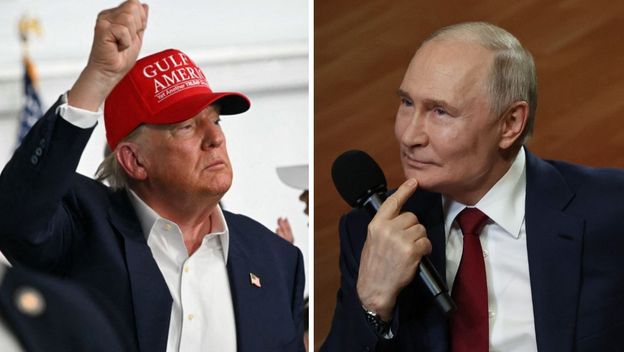 Donald Trump i Vladimir Putin