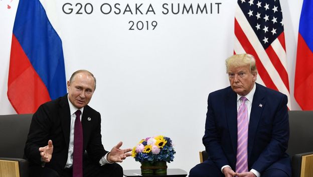 Ruski predsjednik Vladimir Putin i predsjednik SAD-a Donald Trump