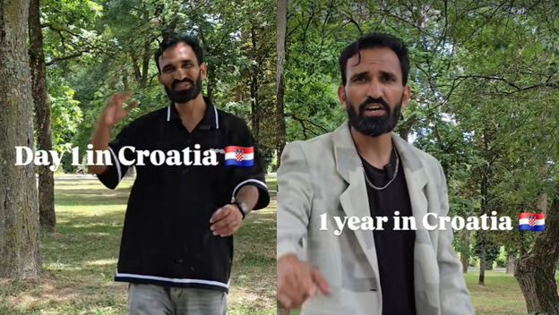 Stranac kako priča hrvatski