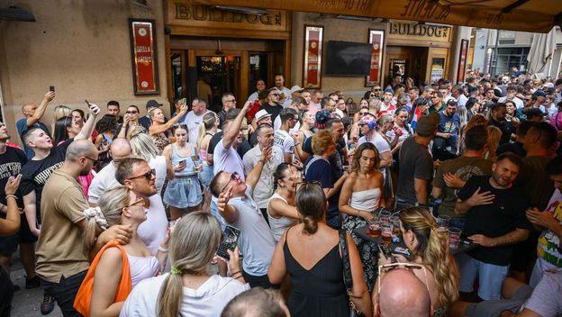 Atmosfera u centru Zagreba uoči sutrašnjeg koncerta Marka Perkovića Thompsona - 4