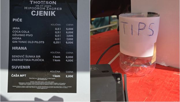 Cjenik i napojnice
