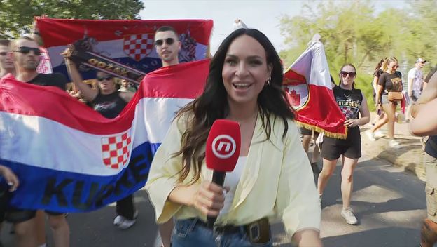 Sara Duvnjak, reporterka Dnevnika Nove TV - 1