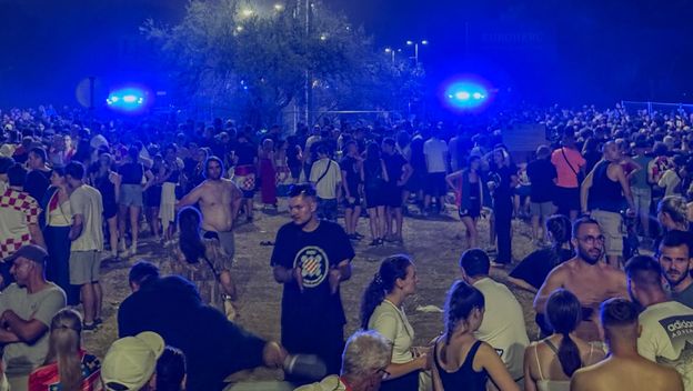 Zastoj na Mostu slobode nakon koncerta Marka Perkovića Thompsona