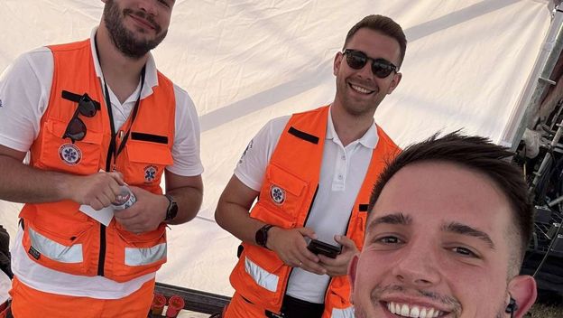 Fotka djelatnika hitne