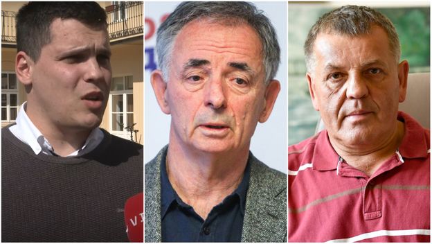 Milan Mamula, Milorad Pupovac i Dražen Mufić