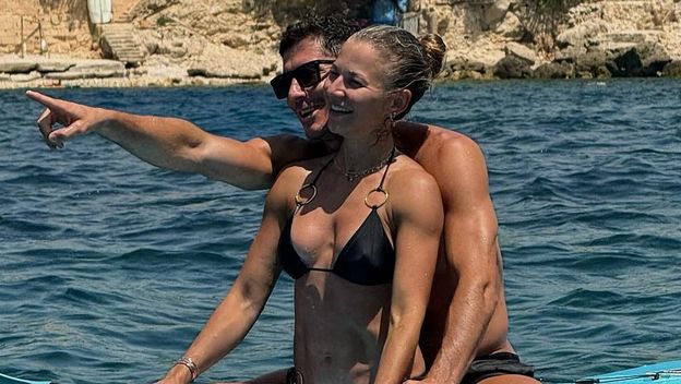 Robert Lewandowski i Anna Lewandowska