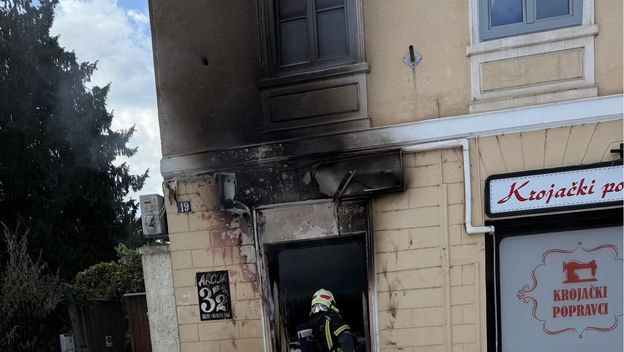 Eksplozija i požar u Samoboru