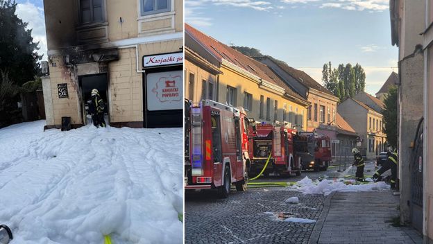 Eksplozija i požar u Samoboru