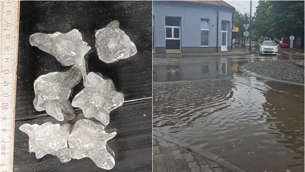 Nevrijeme u Slavonskom Brodu