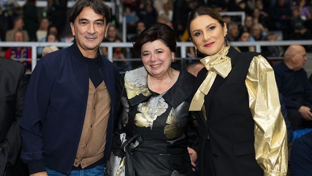 Zlatko Dalić, Ksenija Abramović, Davorka Dalić