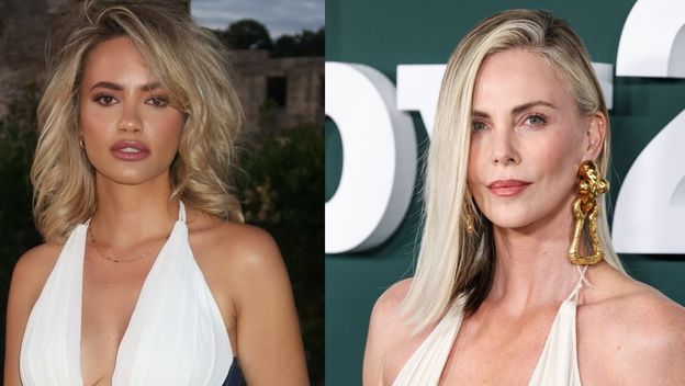 Meri Goldašić i Charlize Theron u istoj haljini