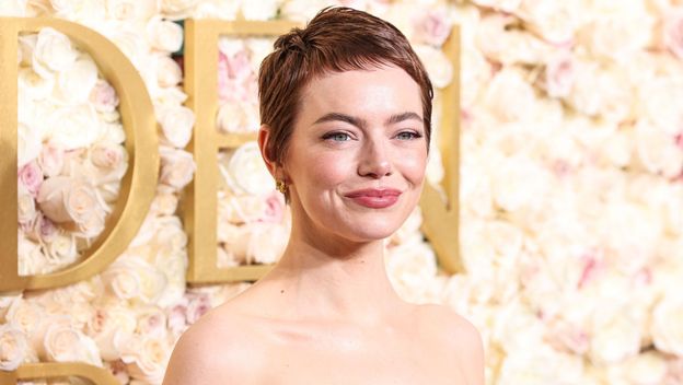 Emma Stone na dodjeli Zlatnih globusa