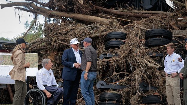 Trump posjetio Teksas