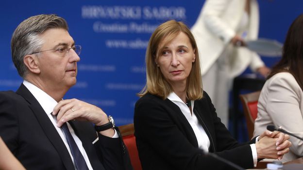 Andrej Plenković, Nataša Mikuš Žigman