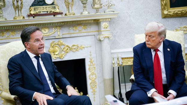 Donald Trump i Mark Rutte