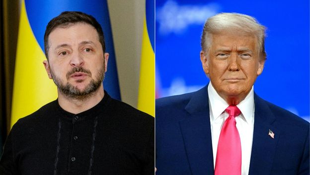 Volodimir Zelenski, Donald Trump