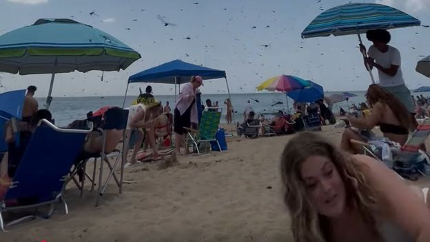 Najezda na plaži