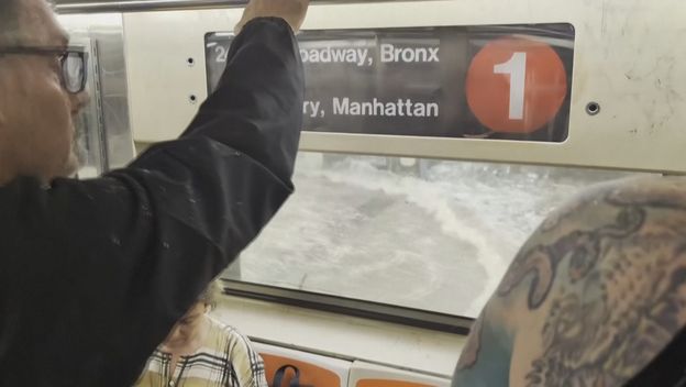 Poplava u podzemnoj željeznici u New Yorku