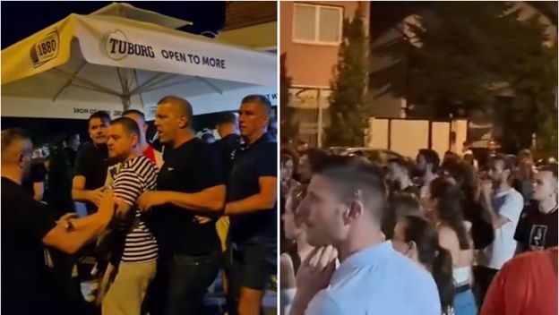Okršaj u Novom Sadu