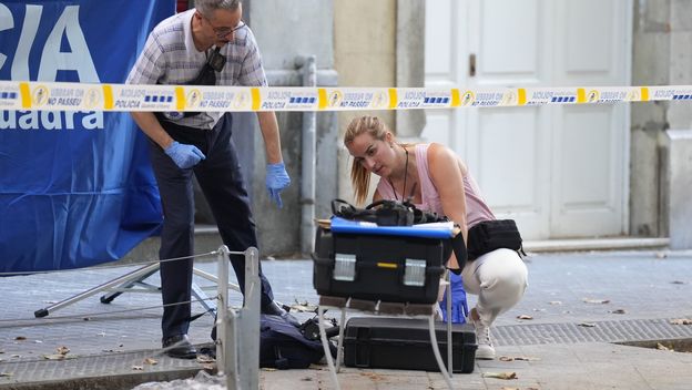 Očevid na mjestu ubojstva Filipa Kneževića u Barceloni