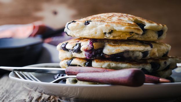 Američke palačinke s borovnicama