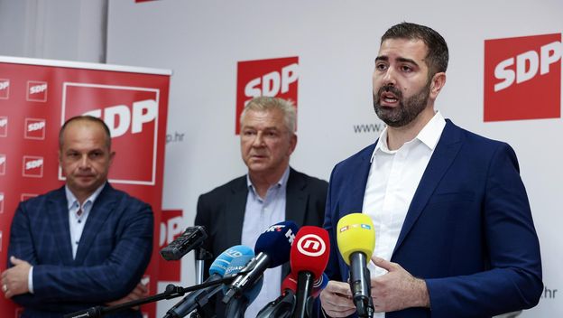 Siniša Hajdaš Dončić, Ranko Ostojić i Davor Matijević