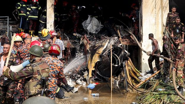 Pad zrakoplova u Bangladešu