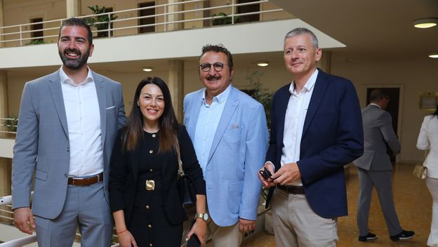 Davor Matijević, Katarina Prnjak, Marinko Biškić i Jakov Prkić uoči konstituirajuće sjednice