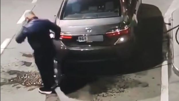 Nezgoda na benzinskoj