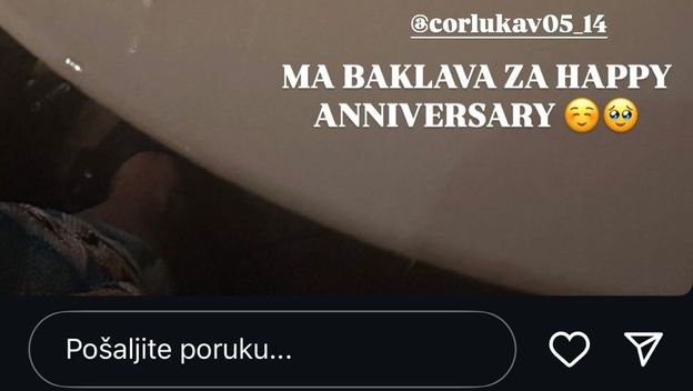 Franka Batelić i Vedran Ćorluka na Instagramu - 1