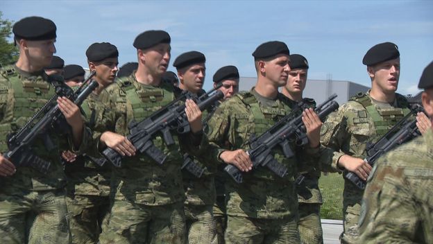 Uvježbavanje za vojni mimohod