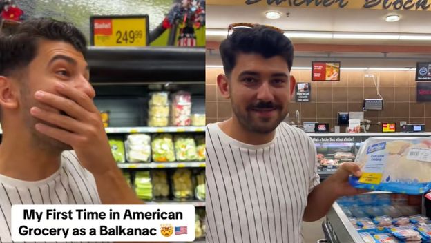 Senahid Šarić u američkom dućanu