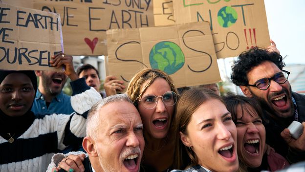 Klimatske promjene, ilustracija