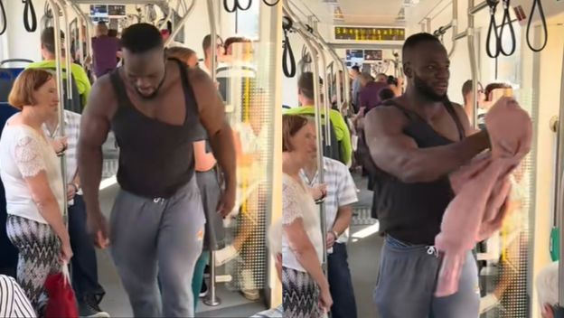 Bodybuilder i fitnes osoba Ibizugbe Francis u Sarajevu