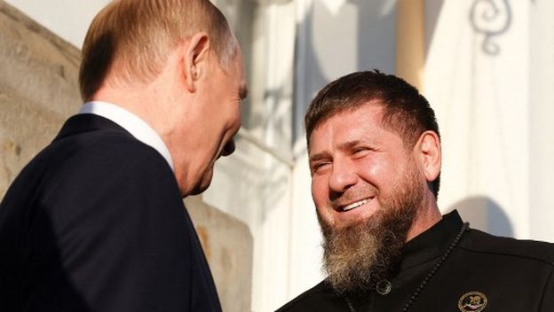 Vladimir Putin i Ramzan Kadirov