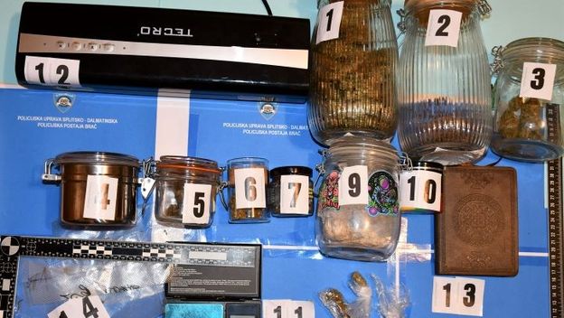 Zapljene droge u Splitsko-dalmatinskoj županiji - 1