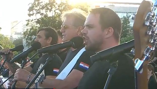 Hrvatske ruže na mimohodu