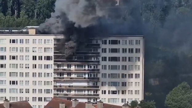 Požar u Antwerpenu