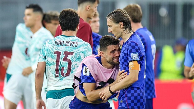 Mateo Kovačić u suzama nakon Portugala
