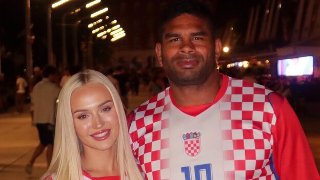 Alistair i Sophie Overeem