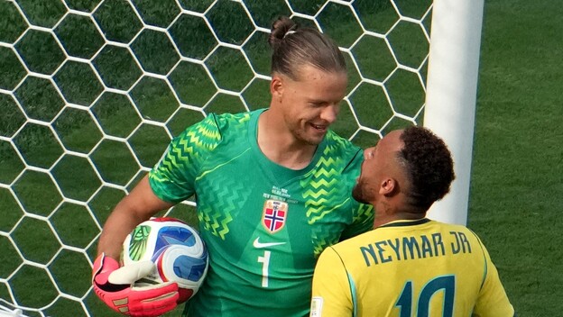 Neymar i Orjan Nyland